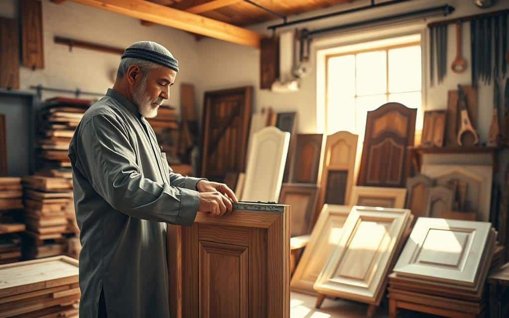 معلم نجار الشهداء بالكويت