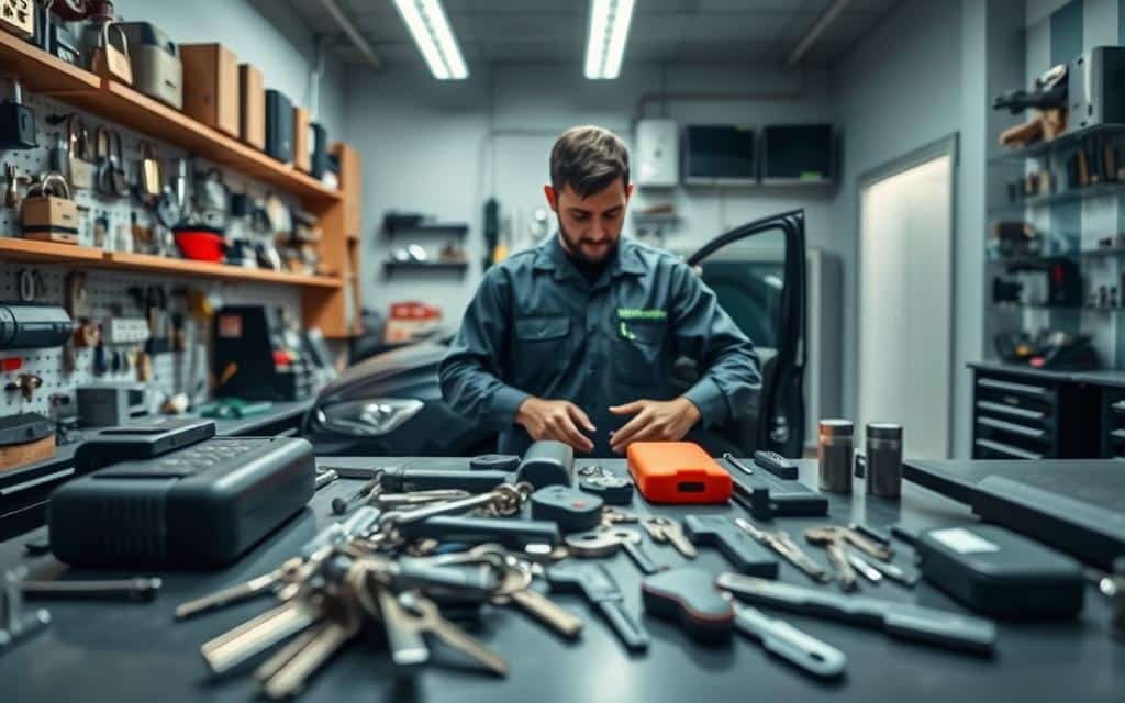 هندسة الأنظمة الأمنية وبروتوكولات الوصول الذكي: المرجع التقني المتقدم في فتح سيارات ومعالجة أعطال التشفير الميكاتروني